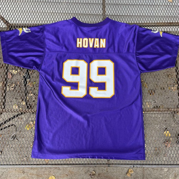 Minnesota Vikings Chris Hovan NFL Football Jersey Purple‎ - Picture 1 of 7
